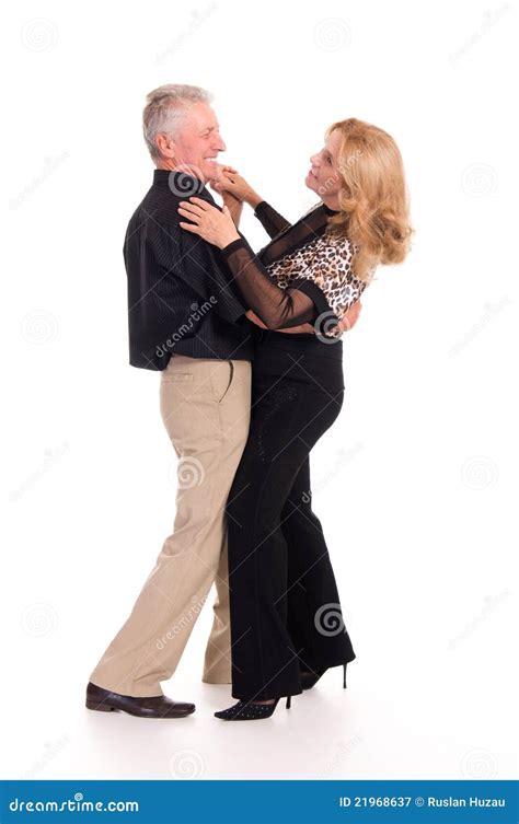 Old Couple Dancing Stock Image Image Of Female People 21968637