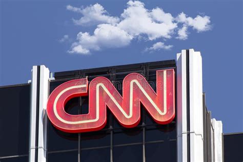 Cnn Building Exterior In Hollywood California Editorial Image Image