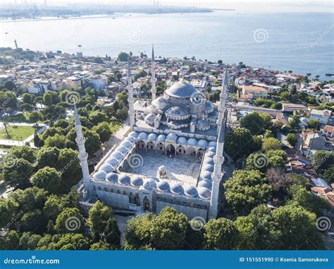 Mezquita Azul Sultanahmet En Estambul Turqu A Foto De Archivo Imagen