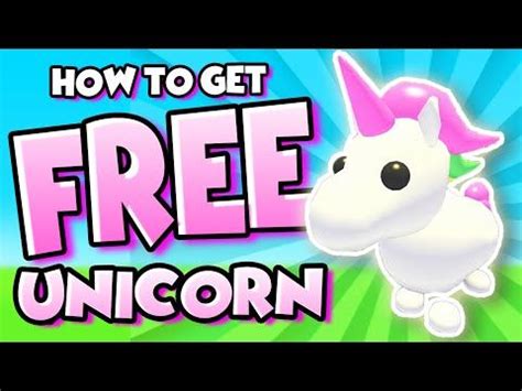 The unicorn is a popular, but difficult to obtain pet in adopt me. How To Get a FREE NEON UNICORN in Roblox Adopt Me!! Miss Charli - YouTube | Roblox, Roblox funny ...