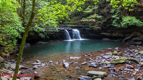 Blue Hole Falls In Tennessee Is A Beautiful Swimming Hole Blue Hole Cool Places To Visit