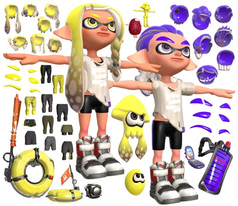 Nintendo Switch Splatoon 3 Inkling The Models Resource