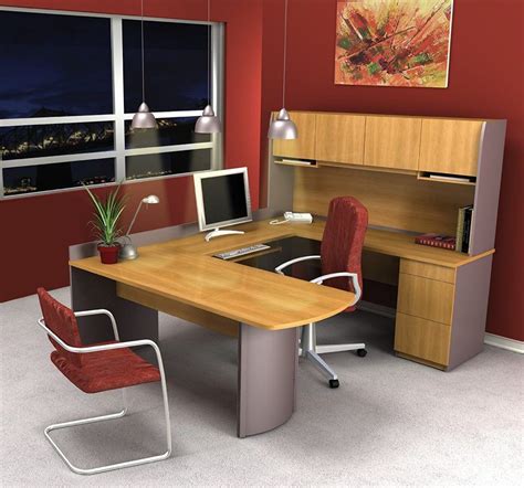 99 Solid Cherry Executive Desk Ashley Furniture Home Office Check