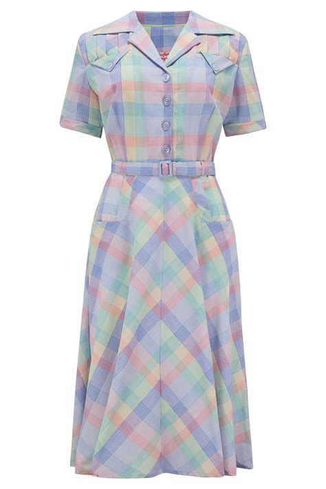 1950s House Dresses History 50s Shirtwaist Dress Simple Dresses