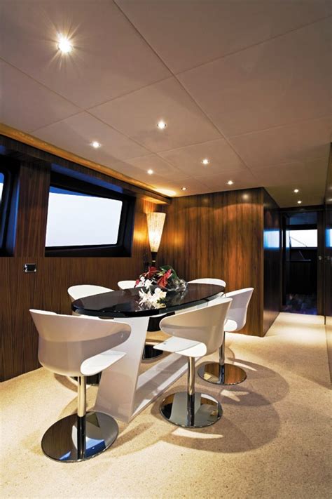 Alrisha Dining Luxury Yacht Browser By Charterworld Superyacht