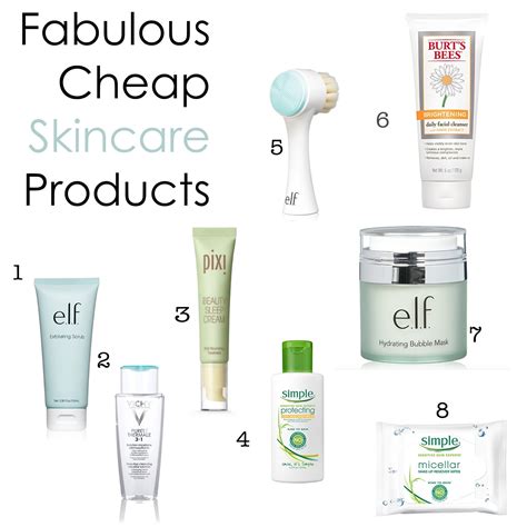 Fabulous Cheap Skincare Products Garnerstyle