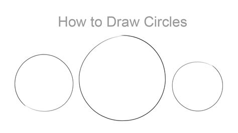 How To Draw Circles Practice Circle Drawing For Mastery Youtube