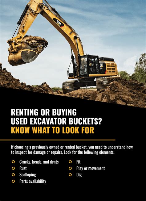How To Choose The Right Excavator Bucket Thompson Tractor