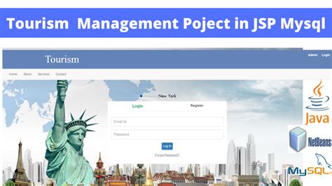 Online Tourism Management System In Java Jsp Mysql Projectworlds