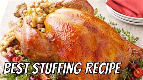 thanksgiving stuffing recipe the best turkey stuffing recipe shirley s amazing dressing