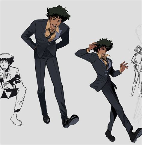 Cool Cowboy Bebop Concept Art References