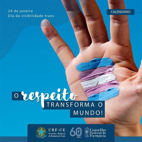29 De Janeiro Dia Da Visibilidade Trans Crf Ce