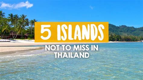 5 Best Islands In Thailand You Could Visit For Your Summer