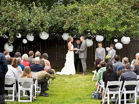 Awesome 55 Best Backyard Wedding Decoration Ideas On A Budget