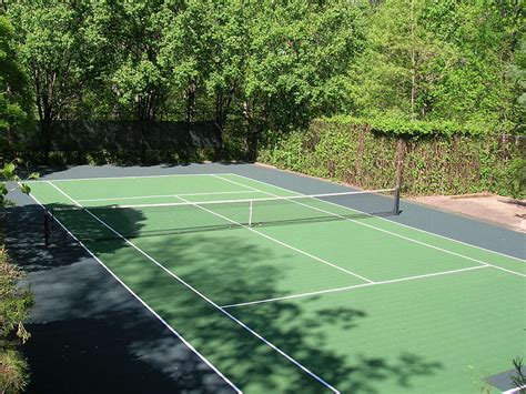 Versacourt Court Tile For Tennis Court Construction And Resurfacing