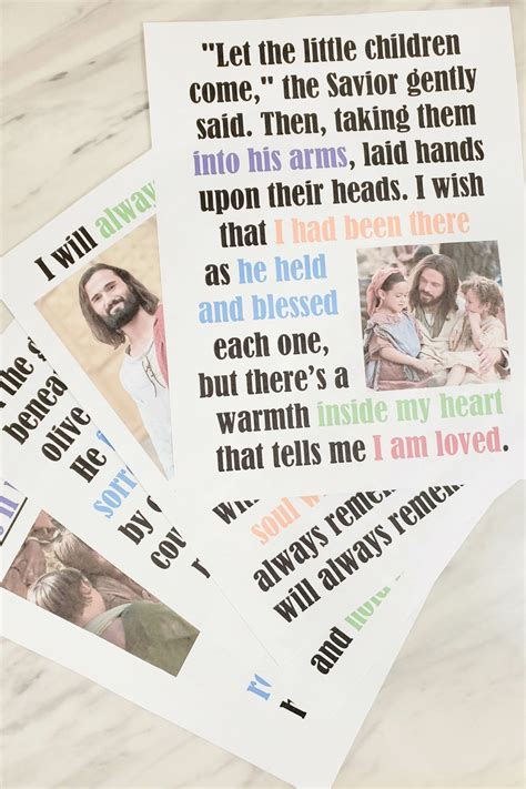 Always Remember Flip Chart & Lyrics LDS - Primary Singing