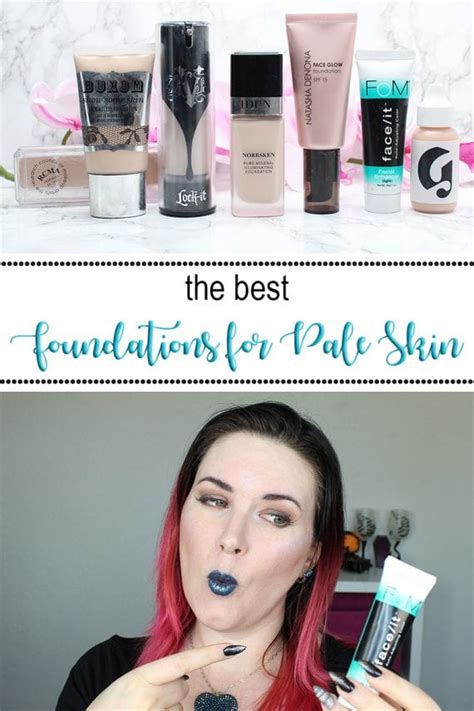 Best Foundations For Fair And Pale Skin Face Swatches Of Foundations