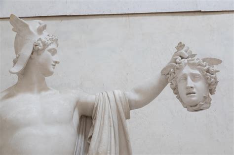 Premium Photo Perseus Statue With Medusa Named Perseo Trionfante By Antonio Canova