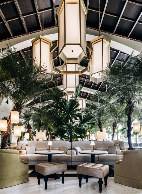 The Lobby At The Surf Club Four Seasons In Miami Fl
