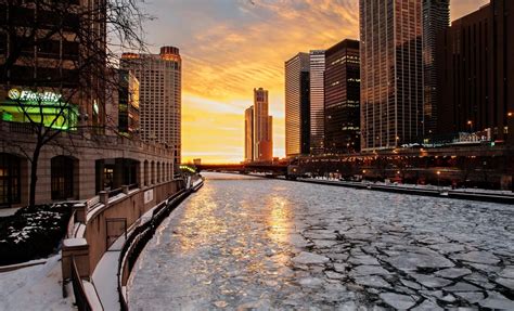 Chicago Winter Wallpaper