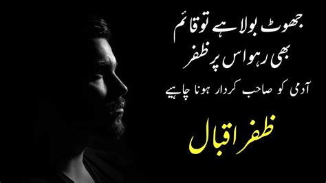 Heart Touching Poetry Urdu Poetry Zafar Iqbals Poetry Watsapp