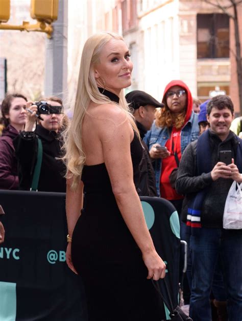 Lindsey Vonn Upskirt Outside Aol Build In Nyc 02 21 2019 Celeb Central