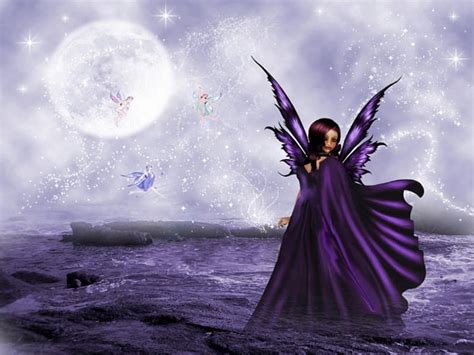 Lil Purple Fairy Moon Little Wings Dress Purple Fairies Hd