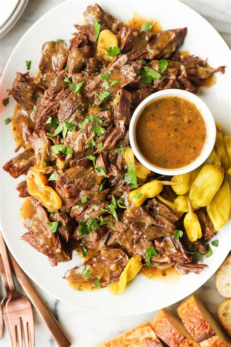 Taste the seasoning and add more salt and pepper if desired. Instant Pot Mississippi Pot Roast - Damn Delicious