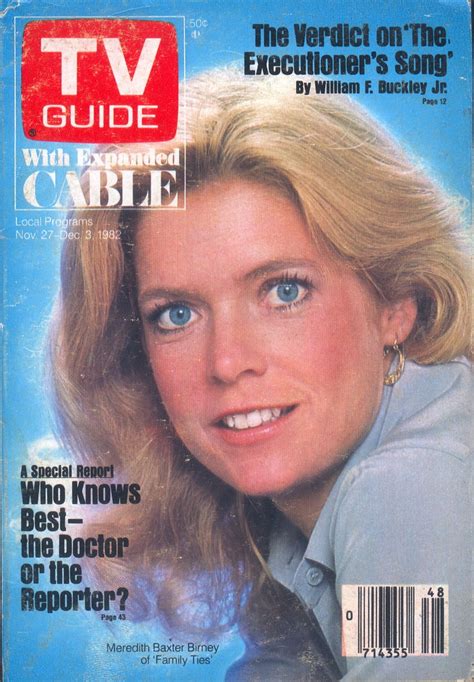 TV Guide 1548 November 27 1982 Meredith Baxter Birney O Flickr