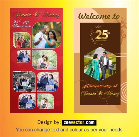 25th Anniversary Vector Free Download Free Vector Design Cdr Ai
