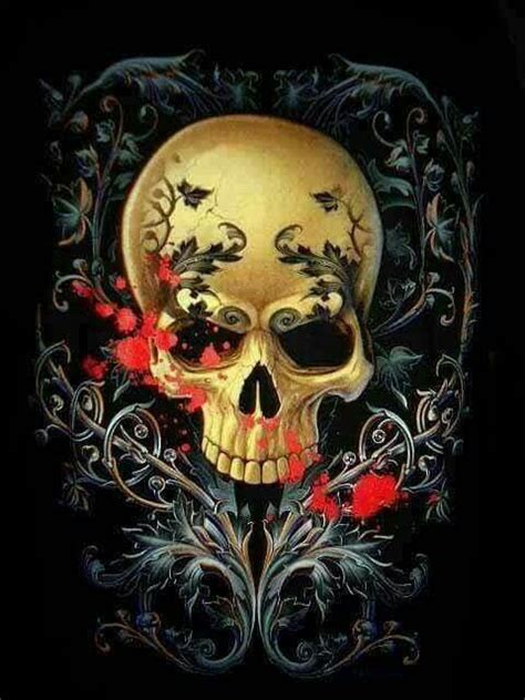 Pin De Rebecca Roland En ♥beautiful Skulls ♥ Arte De Calavera De
