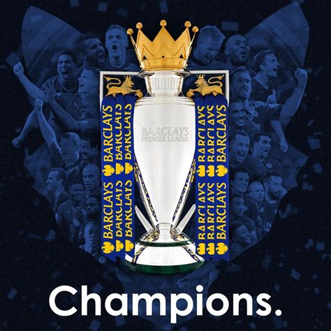 Premier League Trophy Icon Chelsea Reject To Premier League Champion