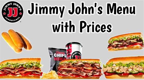 Jimmy Johns Menu Price List 2024 Usa Updated