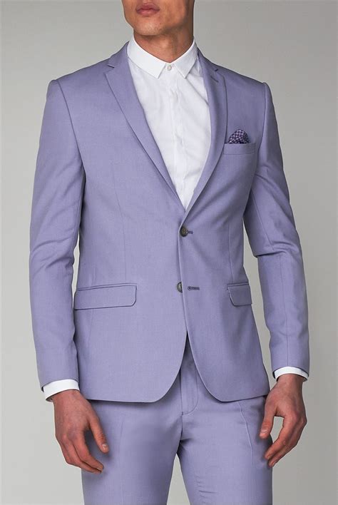 Limehaus Mens Lilac Slim Fit Two Piece Suit Prom Suits Prom Suits