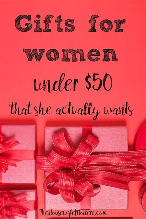 Maybe you would like to learn more about one of these? 50 Amazing Gifts for Women Under $50 | Birthday gift for ...