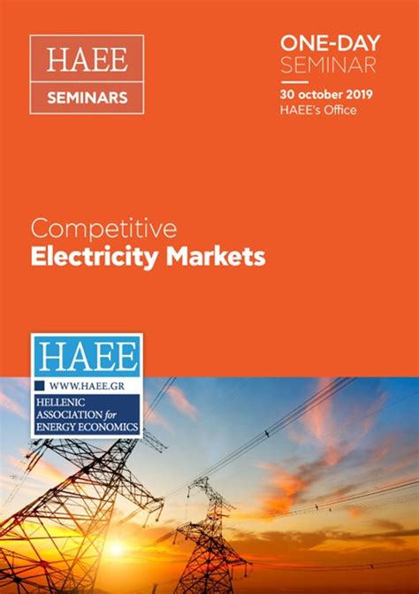 Homeseminarscompetitive Electricity Markets