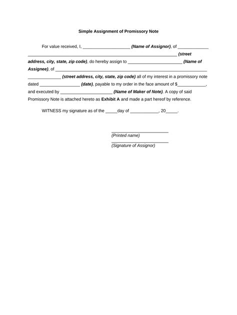 Promissory Note Example Fill Out And Sign Online Dochub