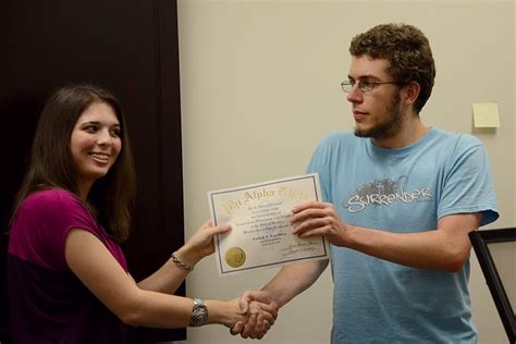 Phi Alpha Theta Inducts Three New Members At Fall Plenary Meeting News Department Of History