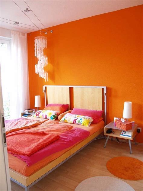 Orange Bedroom Interior Design Ideas Add A Summer Vibe To The Decor