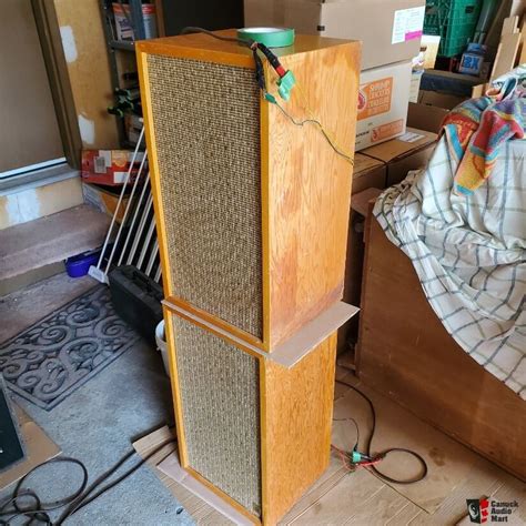 Acoustic Research Ar2 Speakers Vintage Original Photo 4556337 Canuck