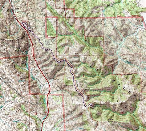 Map Of Approach Photos Diagrams Topos Summitpost Vrogue