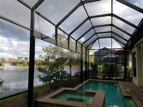 Reduce pool maintenance to nothing: Quality Pool Enclosures - Tampa, FL - Anderson Aluminum Inc.