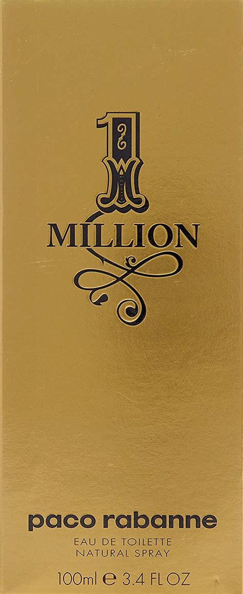 Paco Rabanne One Million -1 Million- EDT Eau de Toilette Spray 100ml 3 ...
