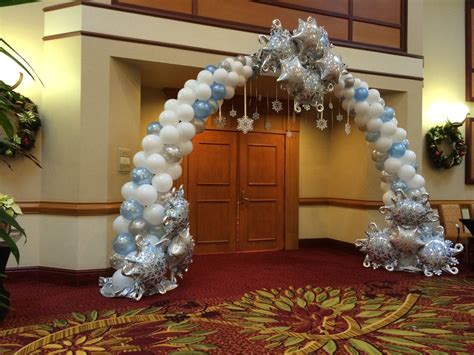 Frozen Wonderland Theme Arch Balloons Decor Theme Party From An