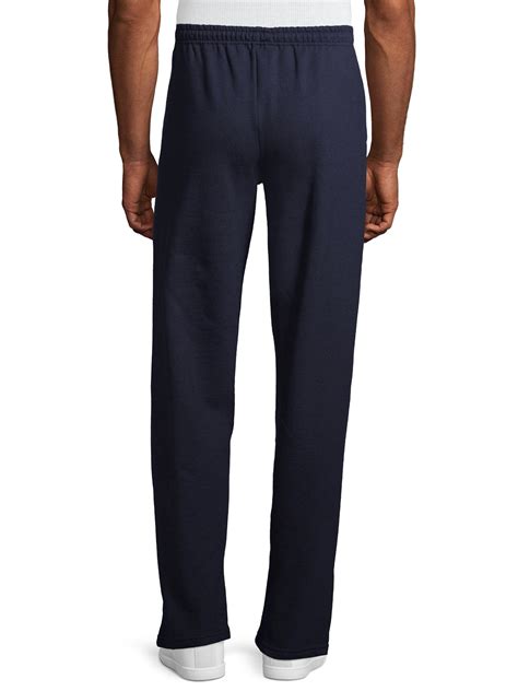 Gildan Mens Fleece Open Bottom Pocketed Sweatpants Up To Size 2xl