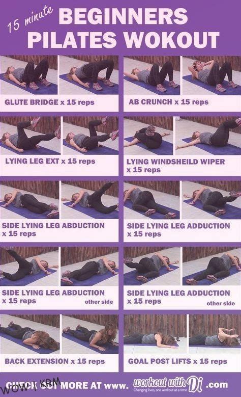 15 Minute Pilates Workout Including Video That Is Great For Beginners