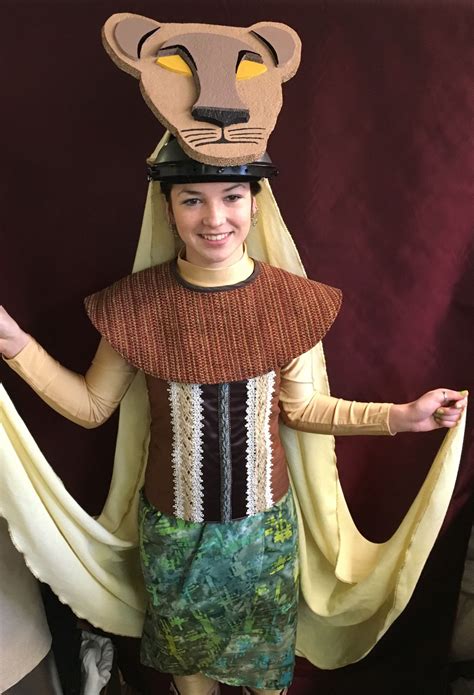 I couldn't possibly celebrate 90s week without making something inspired by the lion king. Lioness costume for Lion King Jr. | Lion king costume ...
