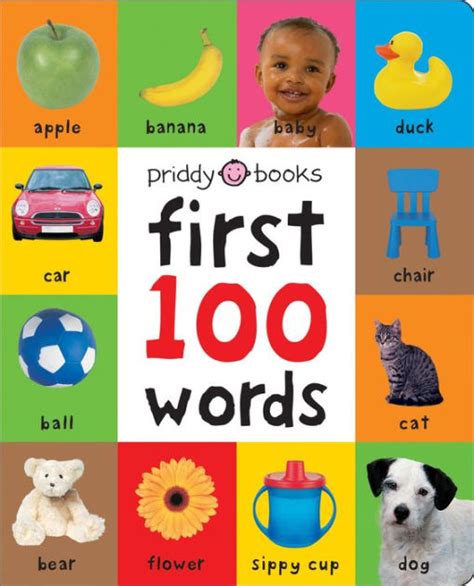 First 100 Words Padded Large By Roger Priddy Board Book Barnes