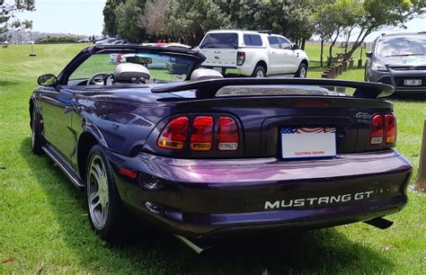 Deep Violet Thistle 1997 Ford Mustang Gt Convertible Mustangattitude