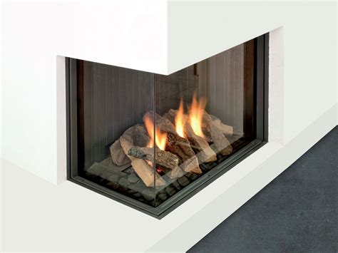 Vista 75 Double Sided Gas Built In Fireplace By British Fires